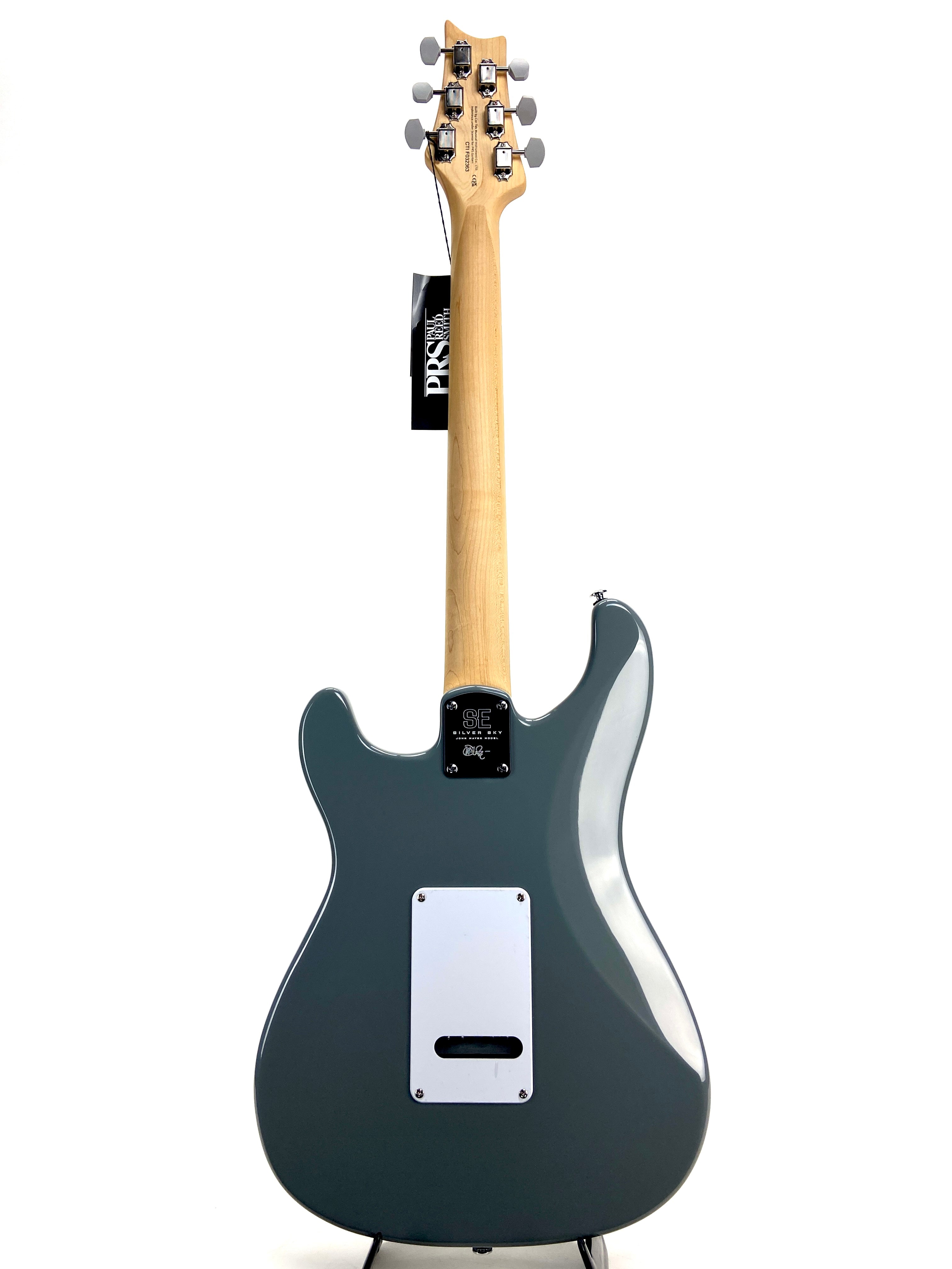 PRS SE SILVER SKY STORN GRAY