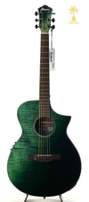 IBANEZ AEWC32FM A/E THINLINE - DARK GREEN SUNSET FADE