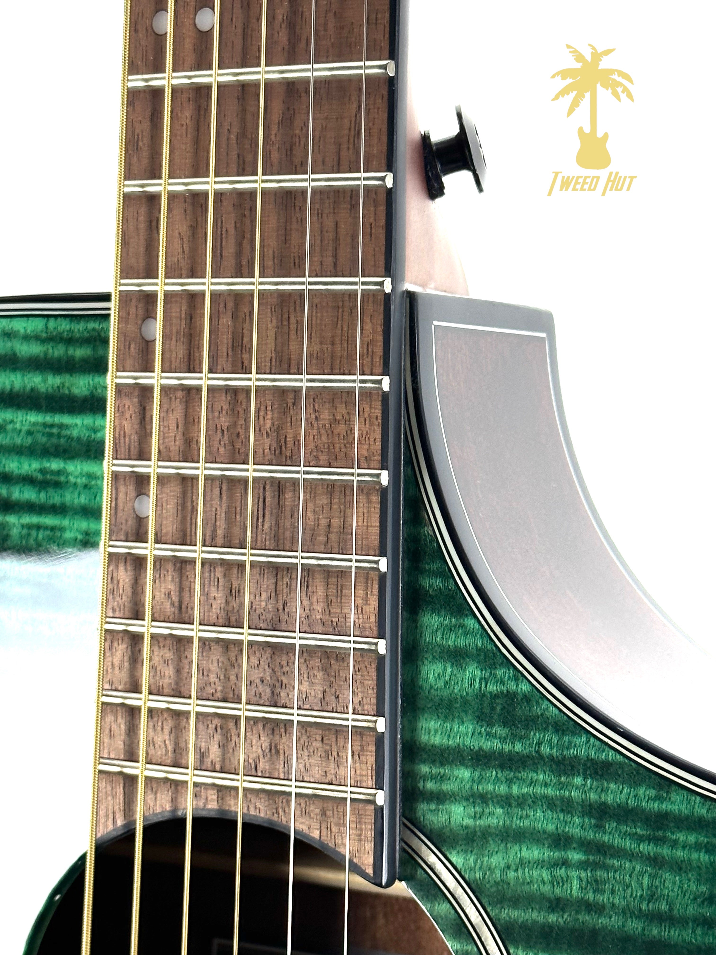 IBANEZ AEWC32FM A/E THINLINE - DARK GREEN SUNSET FADE
