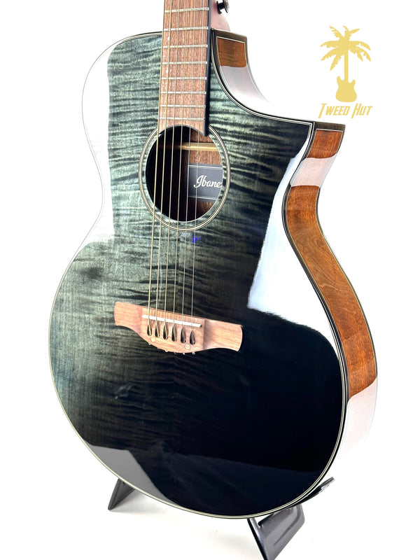 IBANEZ AEWC32FM A/E THINLINE- BLACK SUNSET FADE