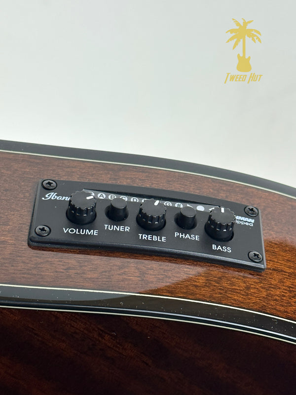 IBANEZ AEWC32FM A/E THINLINE- BLACK SUNSET FADE