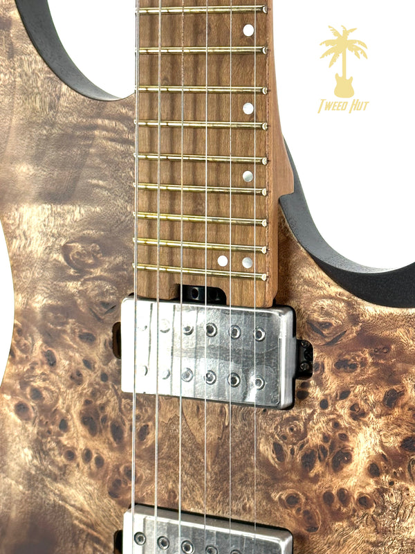 IBANEZ Q52PB HEADLESS GUITAR - BURL NATURAL