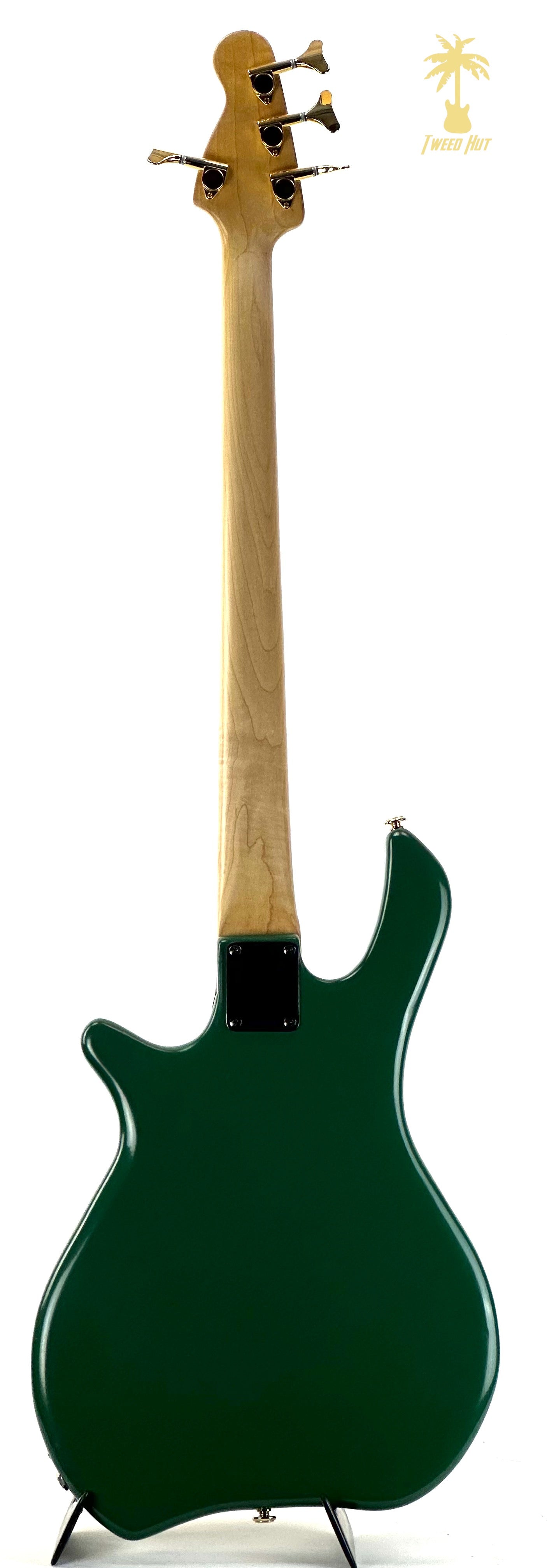 MAUPIN FRETLESS 4 STRING BASS - SEMI-GLOSS GREEN