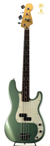 PRE-OWNED FENDER MEXICAN STANDARD P-BASS - MYSTIC SURF GREEN