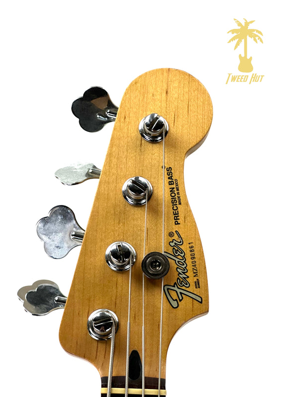 PRE-OWNED FENDER MEXICAN STANDARD P-BASS - MYSTIC SURF GREEN