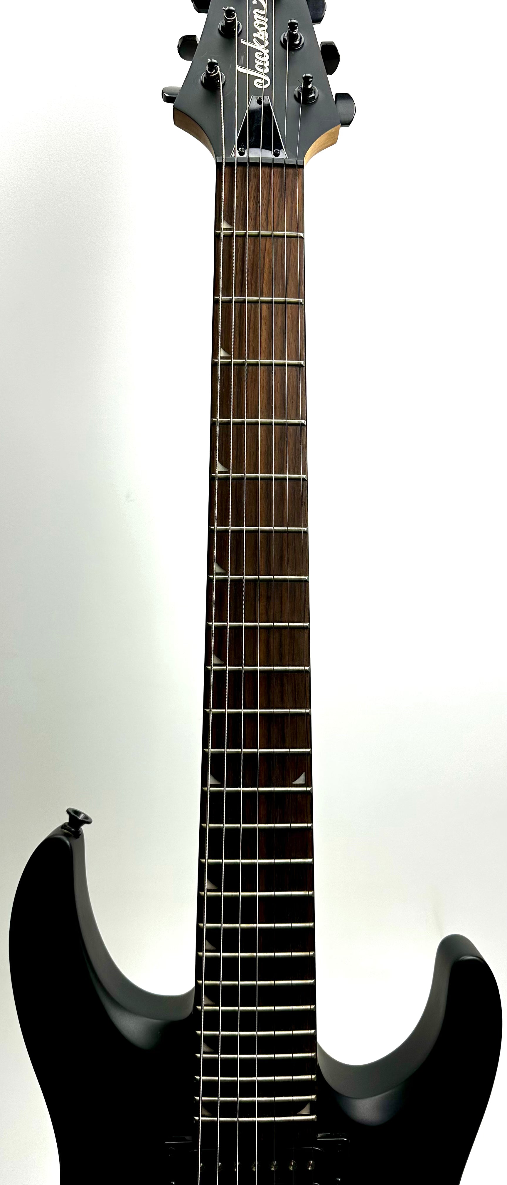 JACKSON JS22-7 BLACK SATIN