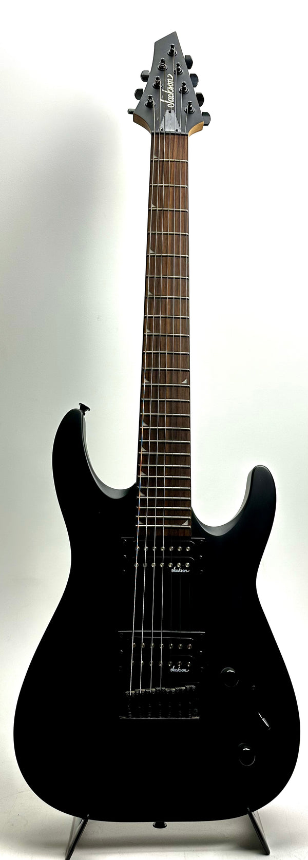 JACKSON JS22-7 BLACK SATIN