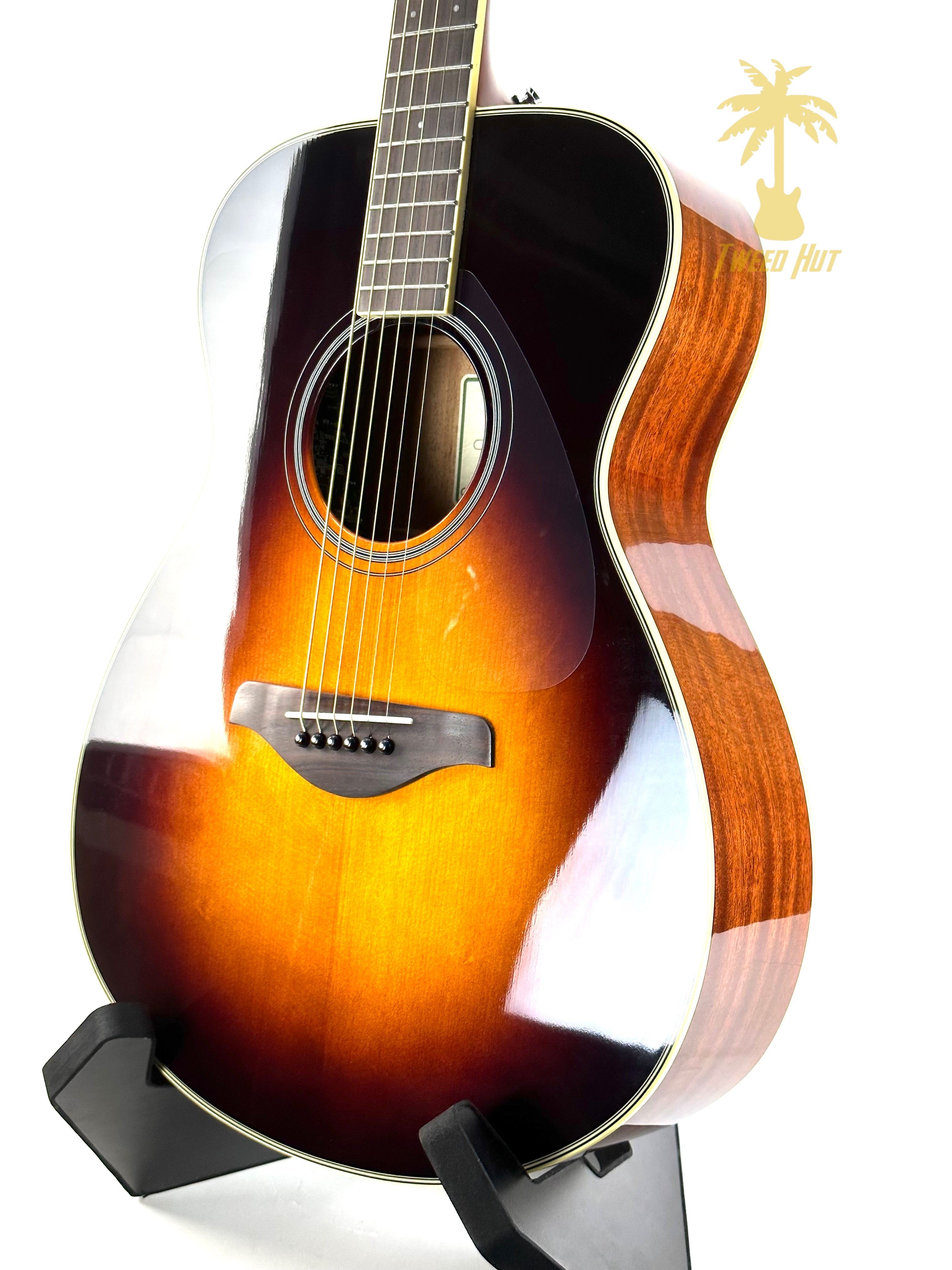 YAMAHA FS-TA TRANSACOUSTIC BROWN SUNBURST