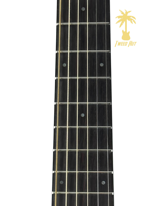 YAMAHA CSF1M PARLOR A/E GUITAR - CRIMSON RED BURST