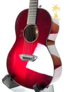 YAMAHA CSF1M PARLOR A/E GUITAR - CRIMSON RED BURST