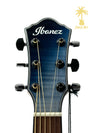 IBANEZ AEWC32FM THINLINE ACOUSTIC-ELECTRIC GUITAR INDIGO SUNSET FADE
