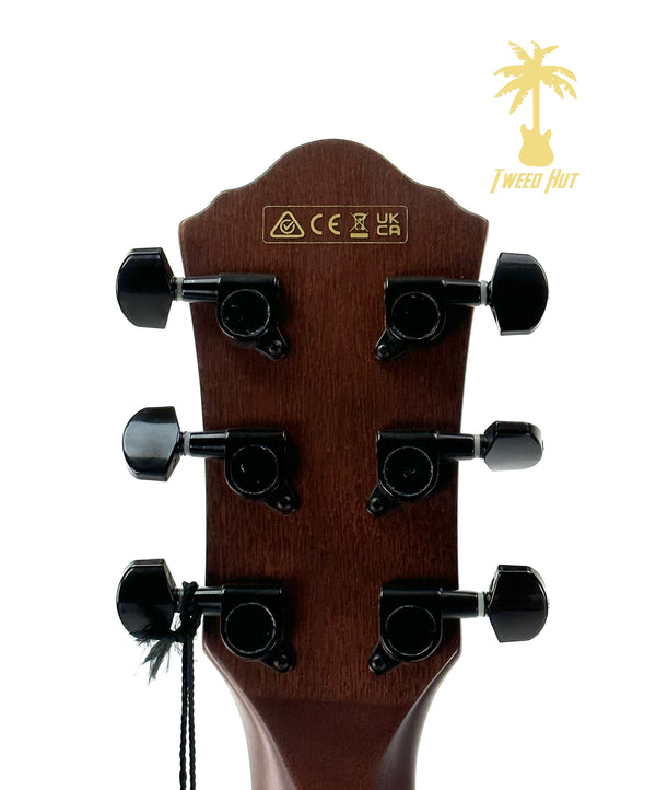IBANEZ AEWC32FM THINLINE ACOUSTIC-ELECTRIC GUITAR INDIGO SUNSET FADE