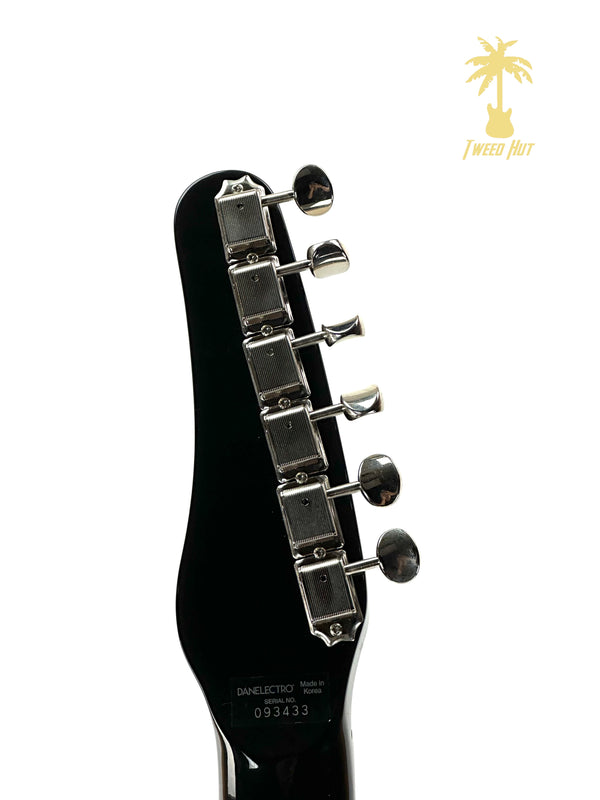 PRE-OWNED DANELECTRO 56 BARITONE - BLACK SPARKLE