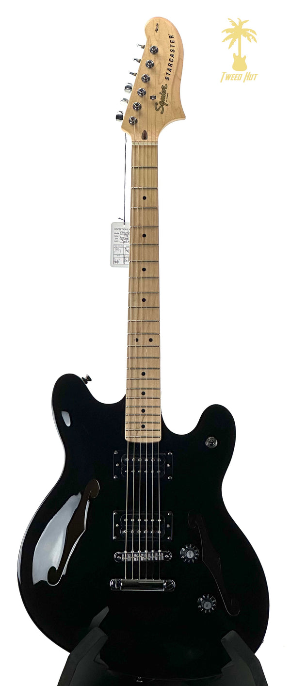 SQUIER AFFINITY STARCASTER-  BLACK
