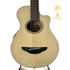 YAMAHA APXT2 3/4 THINLINE ACOUSTIC-ELECTRIC CUTAWAY GUITAR NATURAL
