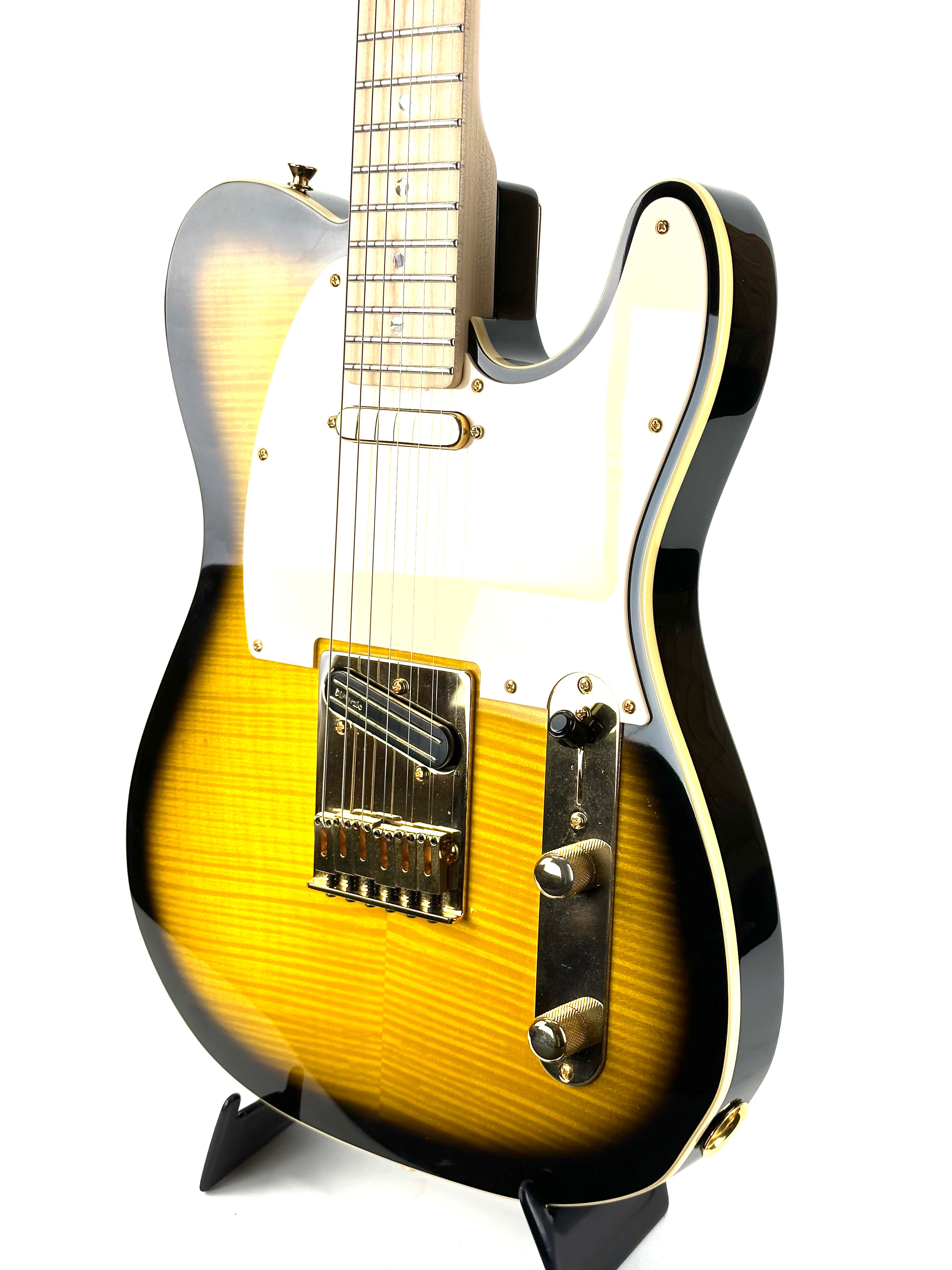 PRE-OWNED FENDER RICHIE KOTZEN TELECASTER MIJ - BROWN SUNBURST