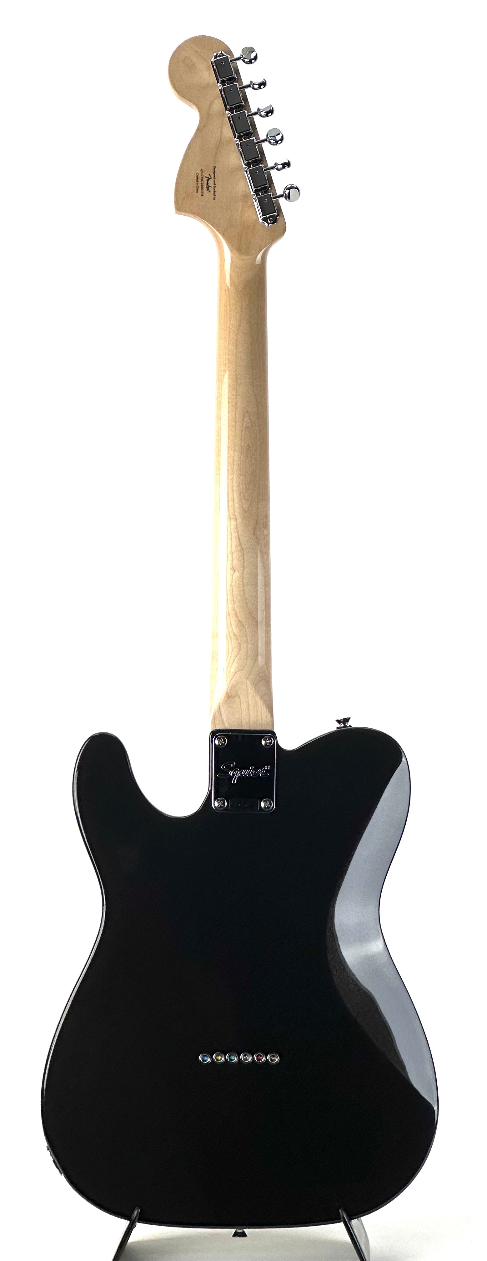 SQUIER PARANORMAL ESQUIRE DELUXE - METALLIC BLACK
