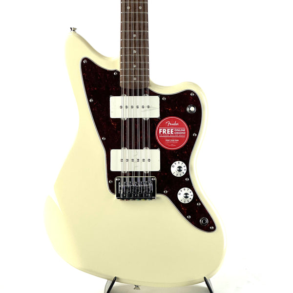 SQUIER PARANORMAL JAZZMASTER XII - OLYMPIC WHITE