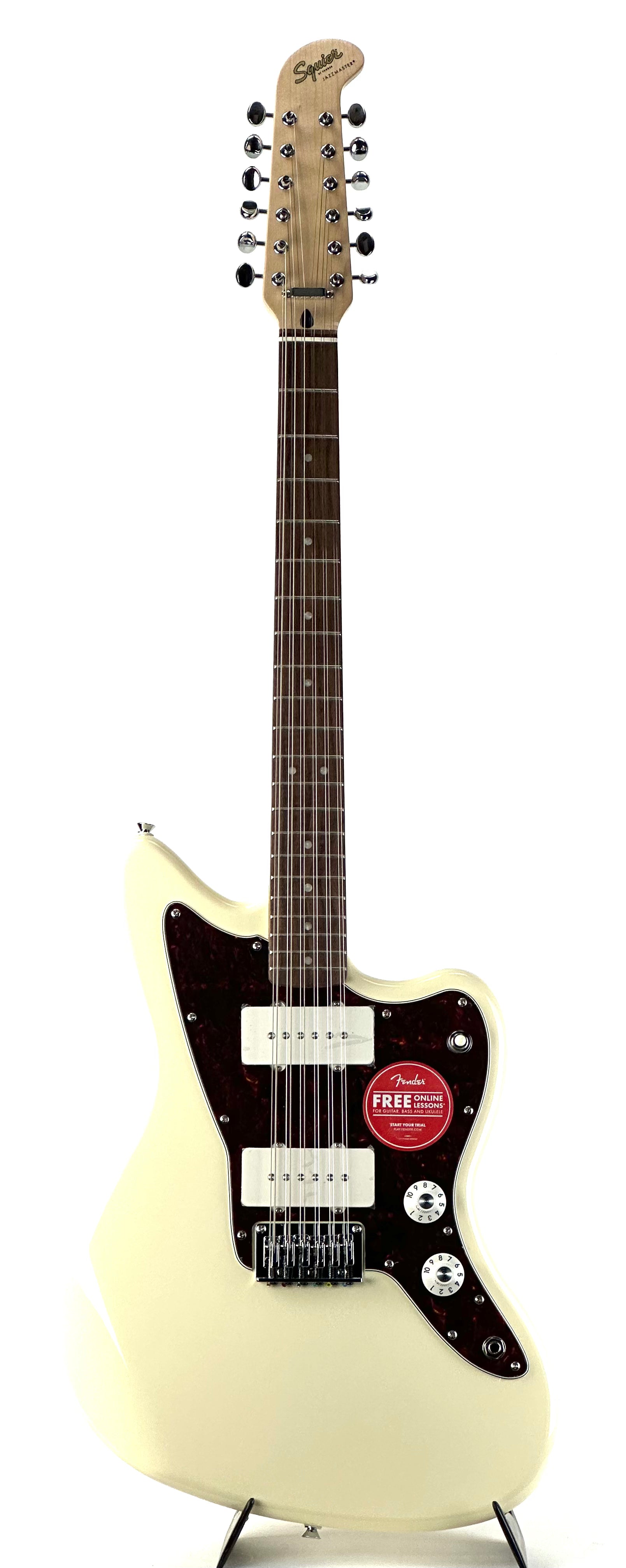 SQUIER PARANORMAL JAZZMASTER XII - OLYMPIC WHITE