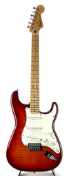PRE-OWNED FENDER STRAT PLUS TOP - AGED CHERRY SUNBURST