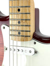 PRE-OWNED FENDER STRAT PLUS TOP - AGED CHERRY SUNBURST