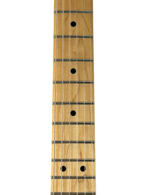 PRE-OWNED FENDER STRAT PLUS TOP - AGED CHERRY SUNBURST