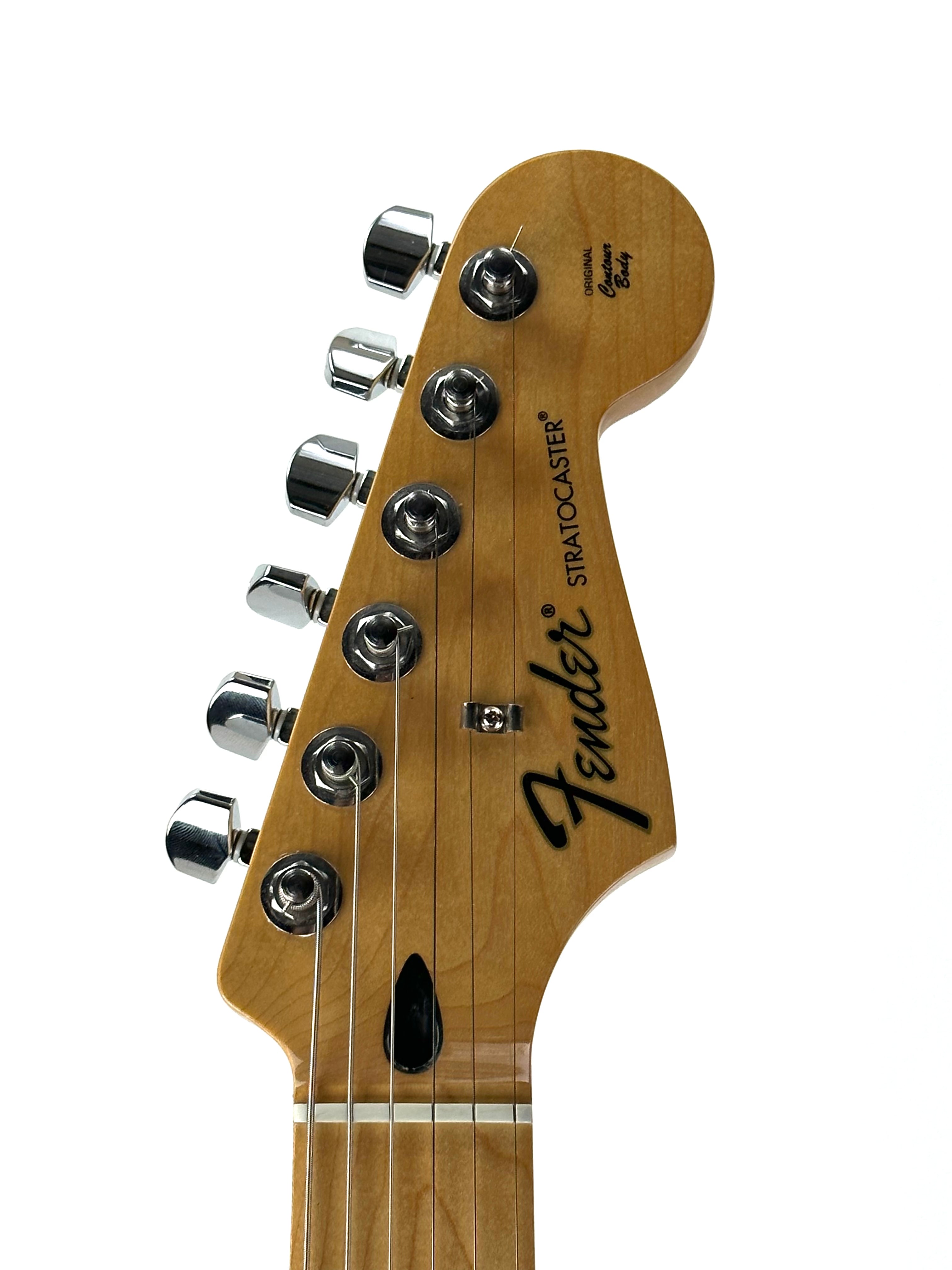 PRE-OWNED FENDER STRAT PLUS TOP - AGED CHERRY SUNBURST