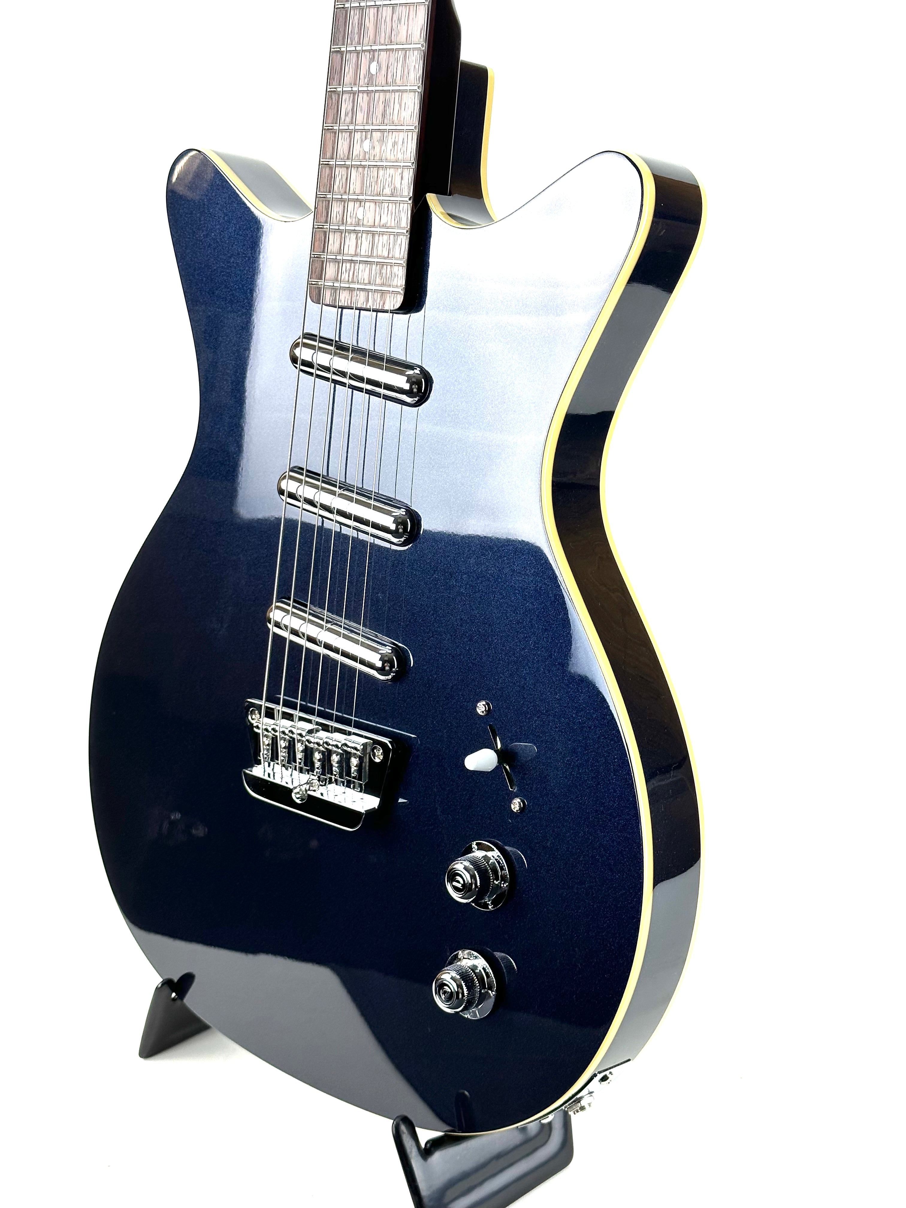 DANELECTRO 59 TRIPLE DIVINE BLUE METALLIC