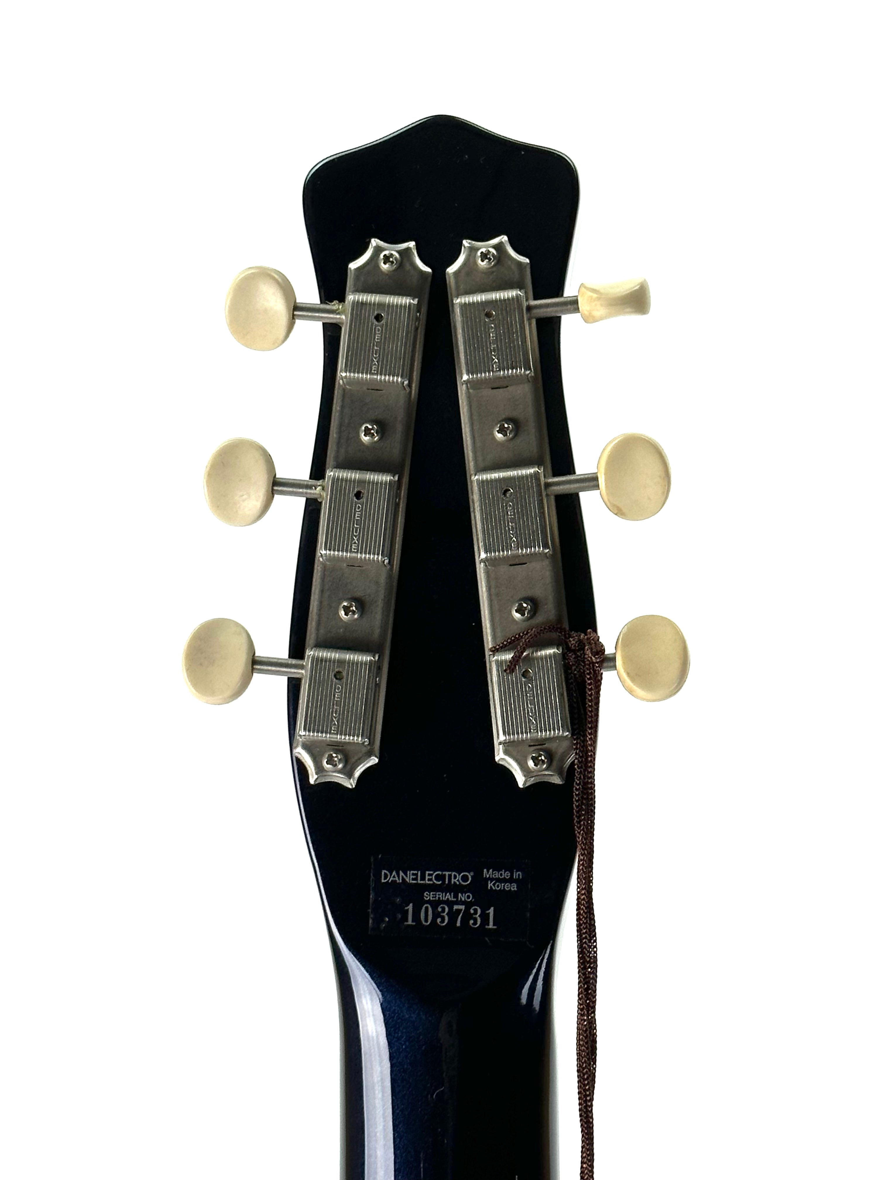 DANELECTRO 59 TRIPLE DIVINE BLUE METALLIC