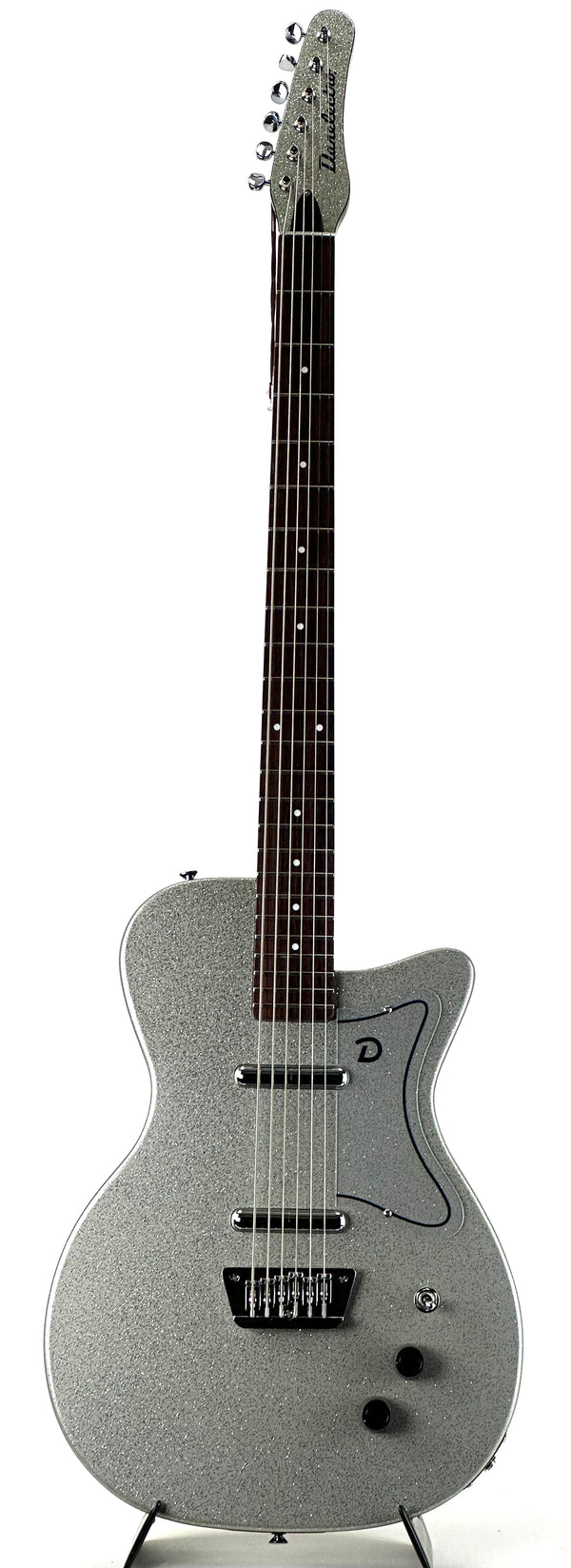 DANELECTRO 56 BARITONE - SILVER METALLIC FLAKE