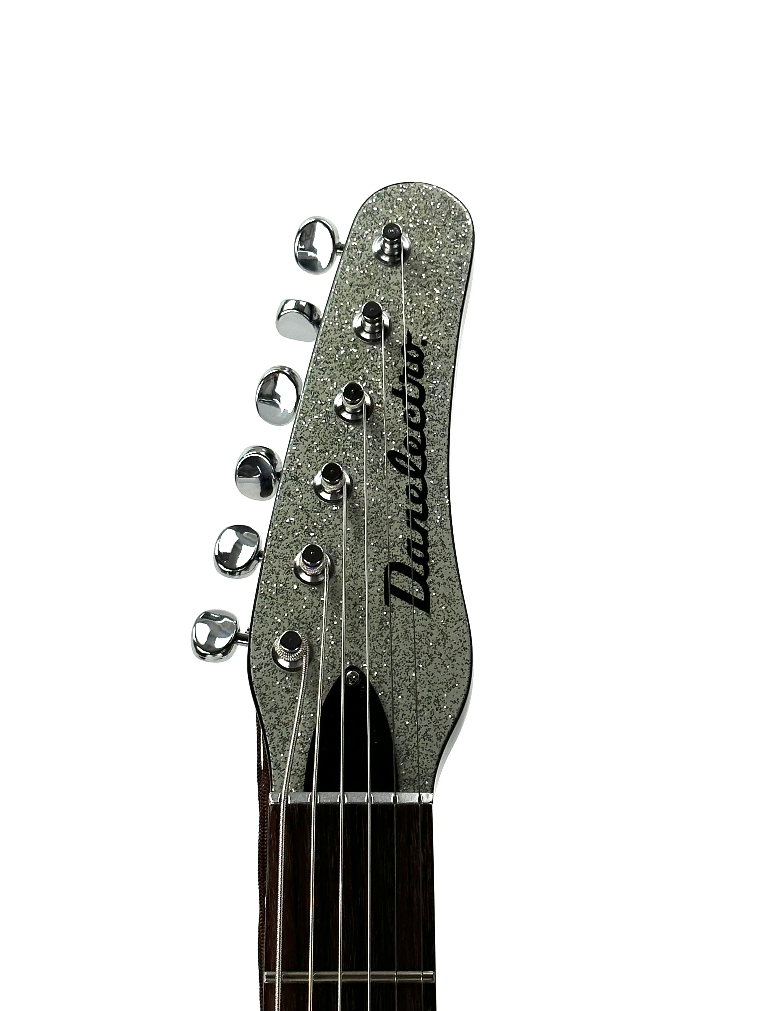 DANELECTRO 56 BARITONE - SILVER METALLIC FLAKE