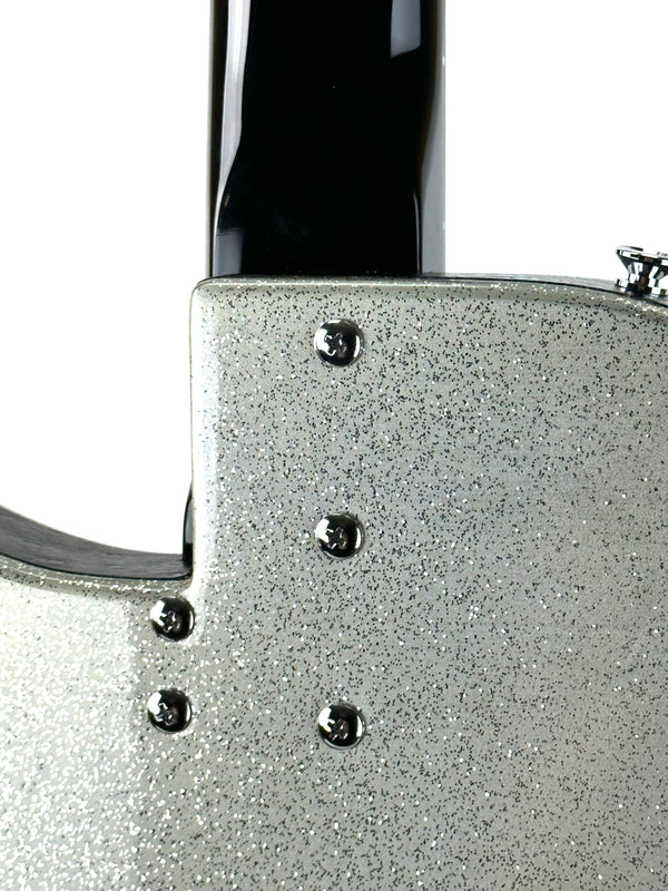 DANELECTRO 56 BARITONE - SILVER METALLIC FLAKE