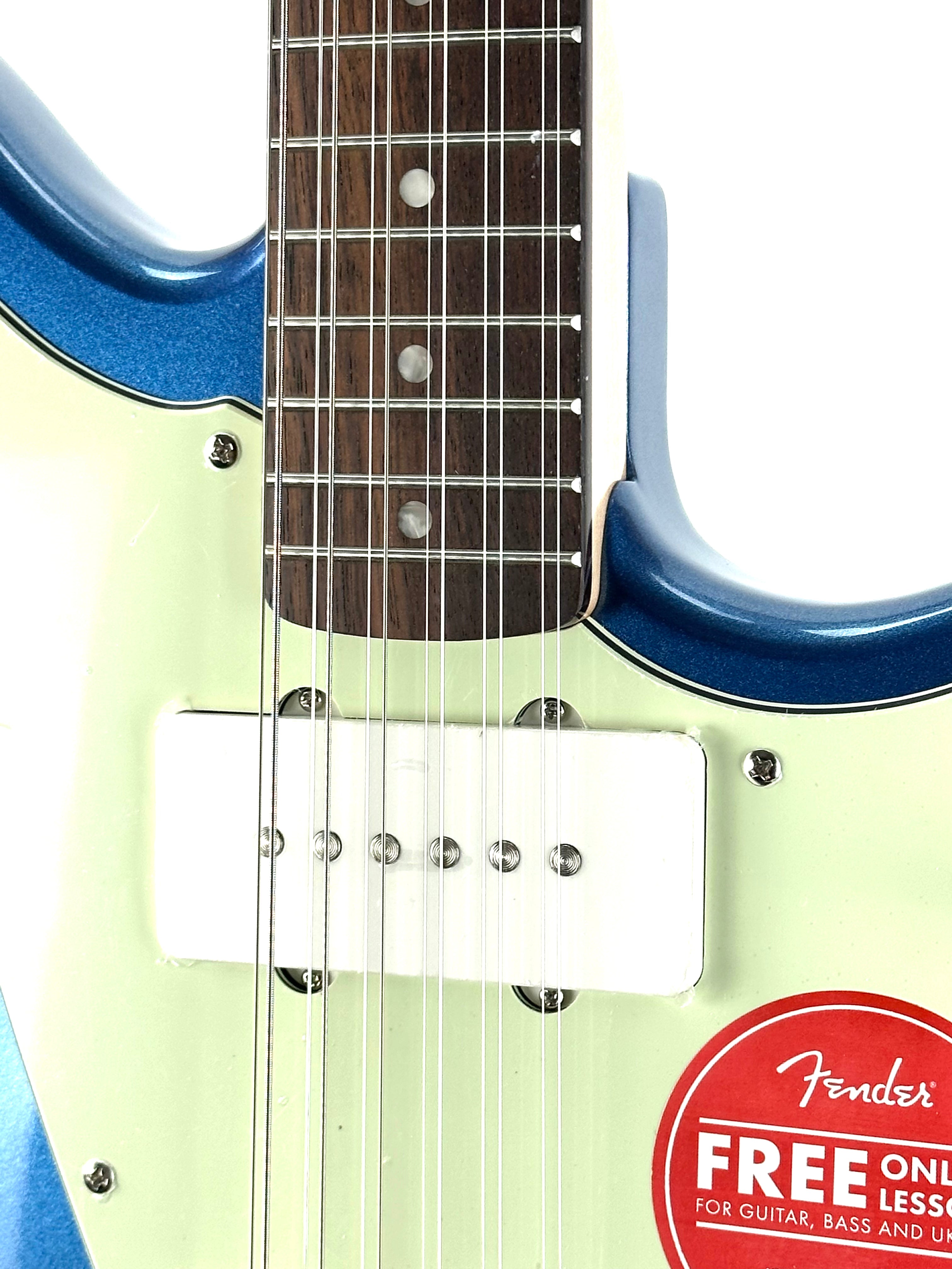 SQUIER PARANORMAL JAZZMASTER XII 12 STRING- LAKE PLACID BLUE