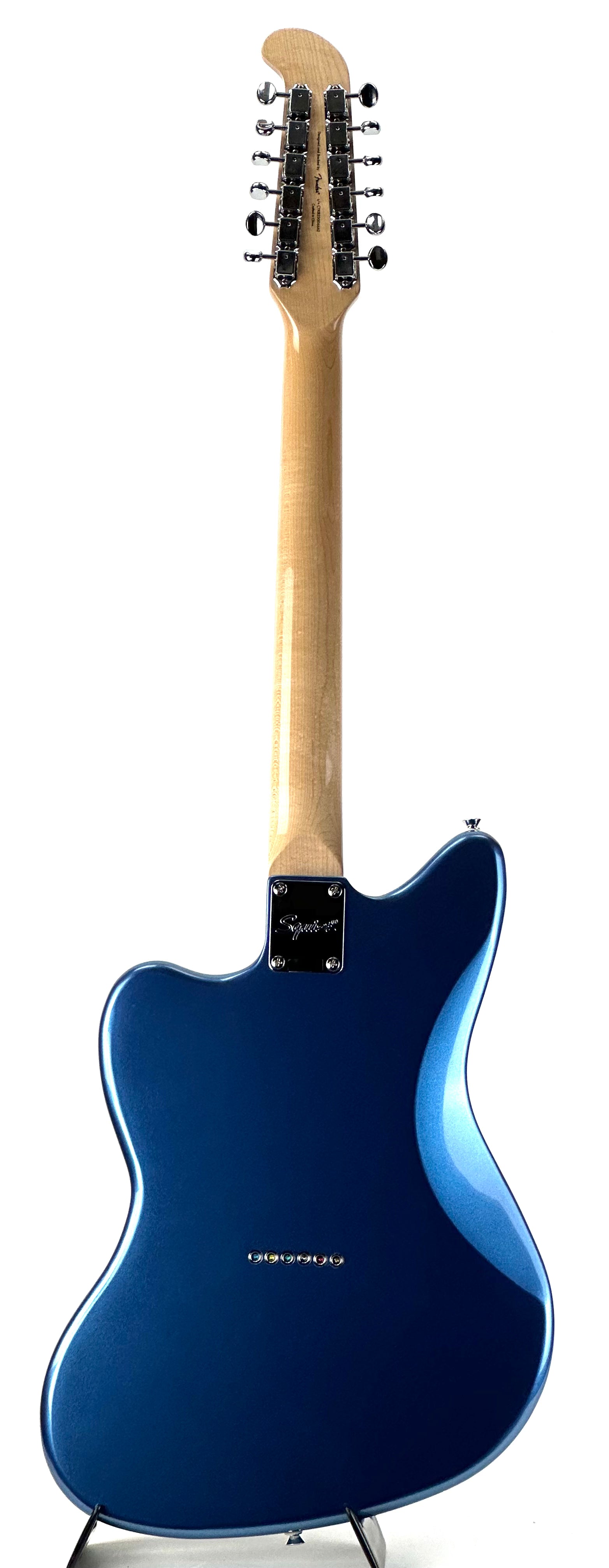 SQUIER PARANORMAL JAZZMASTER XII 12 STRING- LAKE PLACID BLUE