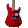 SQUIER PARANORMAL STRATOSONIC - CRIMSON RED TRANSPARENT
