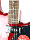 SQUIER PARANORMAL STRATOSONIC - CRIMSON RED TRANSPARENT