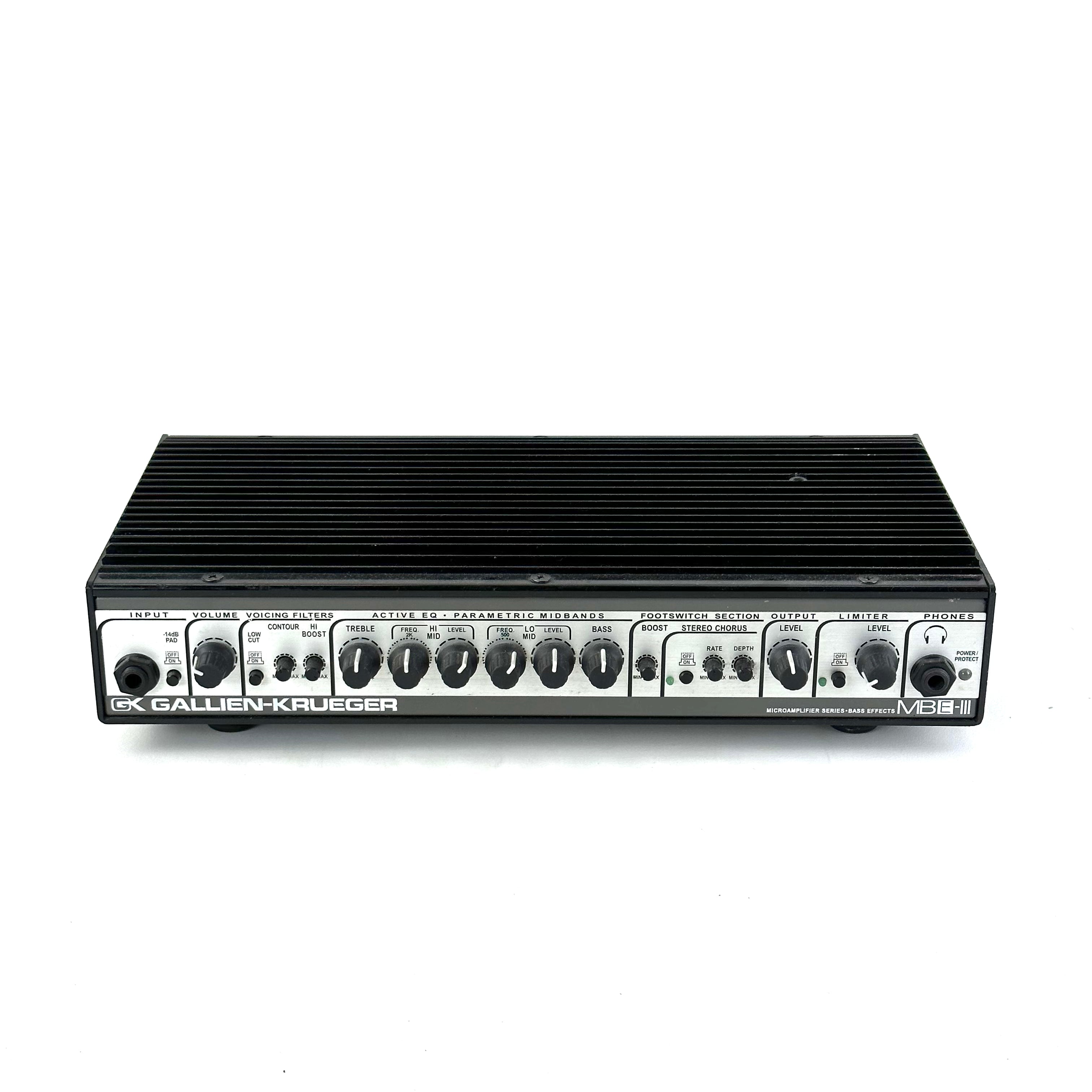 GALLIAN-KRUEGER MBE-III 150 WATT BASS HEAD