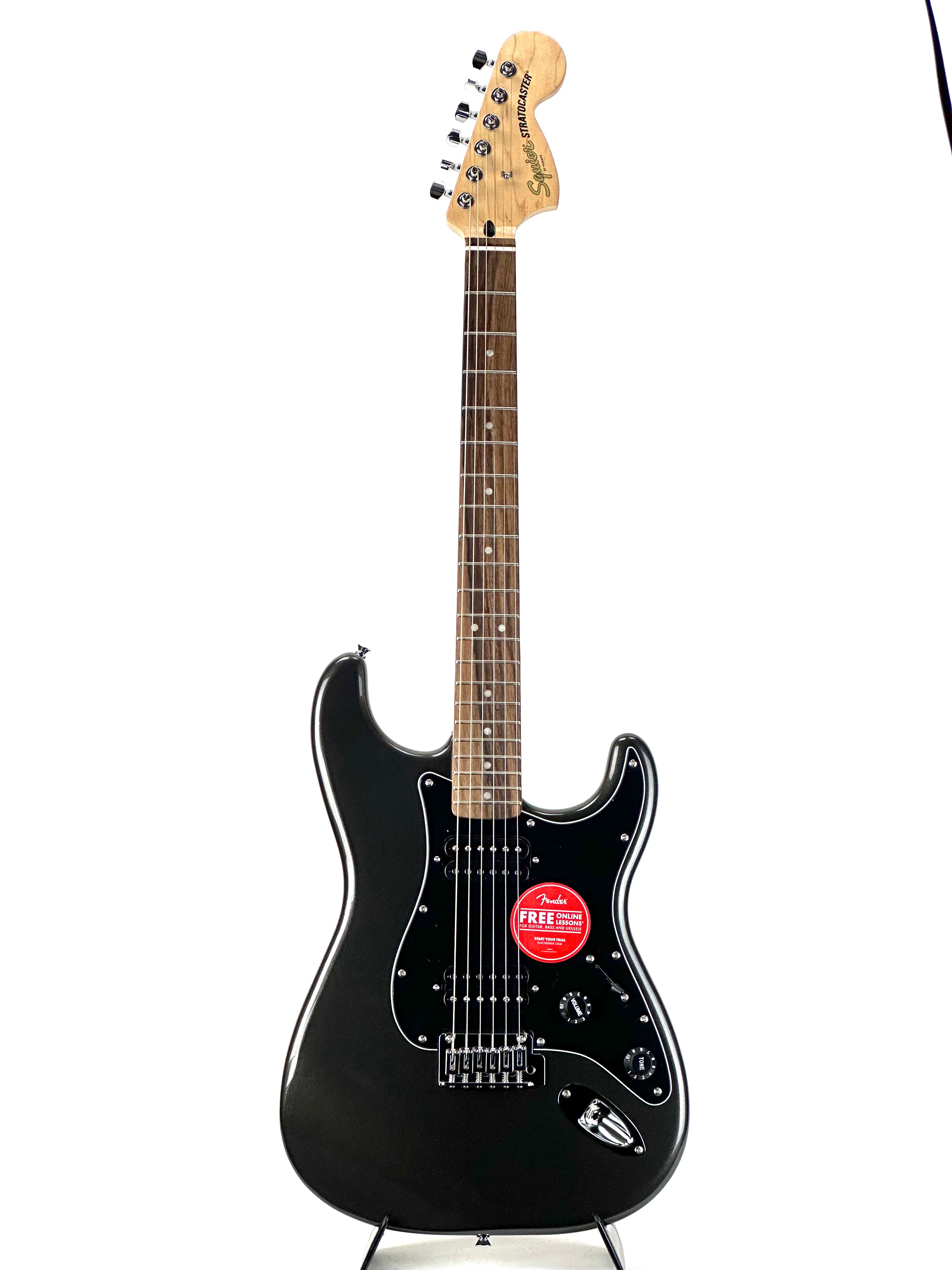 SQUIER AFFINITY SERIES STRATOCASTER HH-CHARCOAL FROST METALLIC