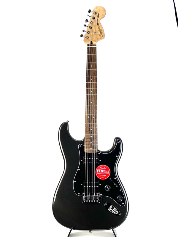 SQUIER AFFINITY SERIES STRATOCASTER HH-CHARCOAL FROST METALLIC