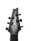PRE-OWNED IBANEZ IRON LABEL RGDIM6FM MULTISCALE - CERULEAN BLUE BURST FLAT