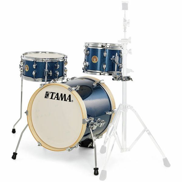 TAMA CLUB JAM SUITCASE 3 PIECE SHELL PACK - INDIGO SPARKLE - LOCAL PICKUP ONLY