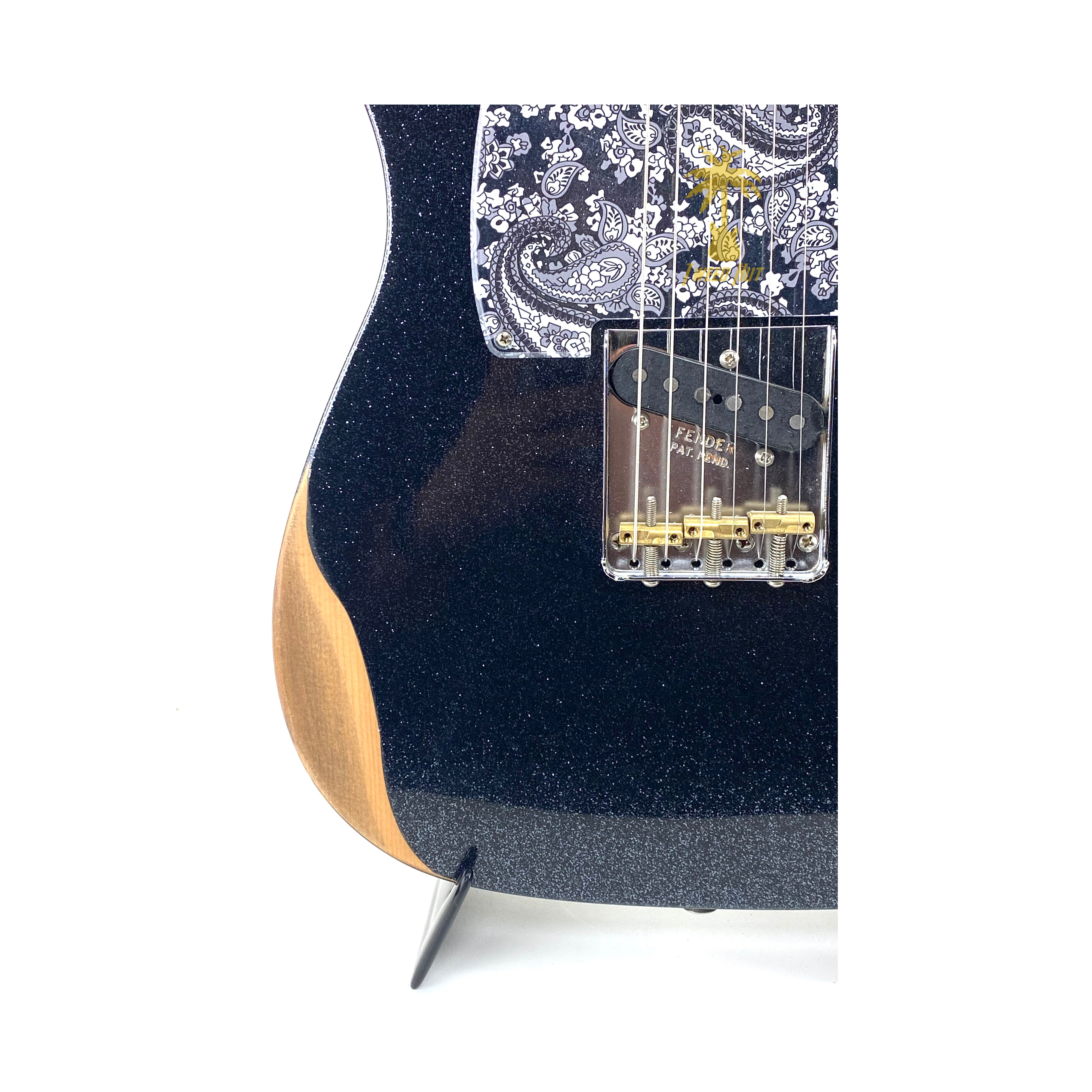 FENDER BRAD PAISLEY ESQUIRE-BLACK SPARKLE