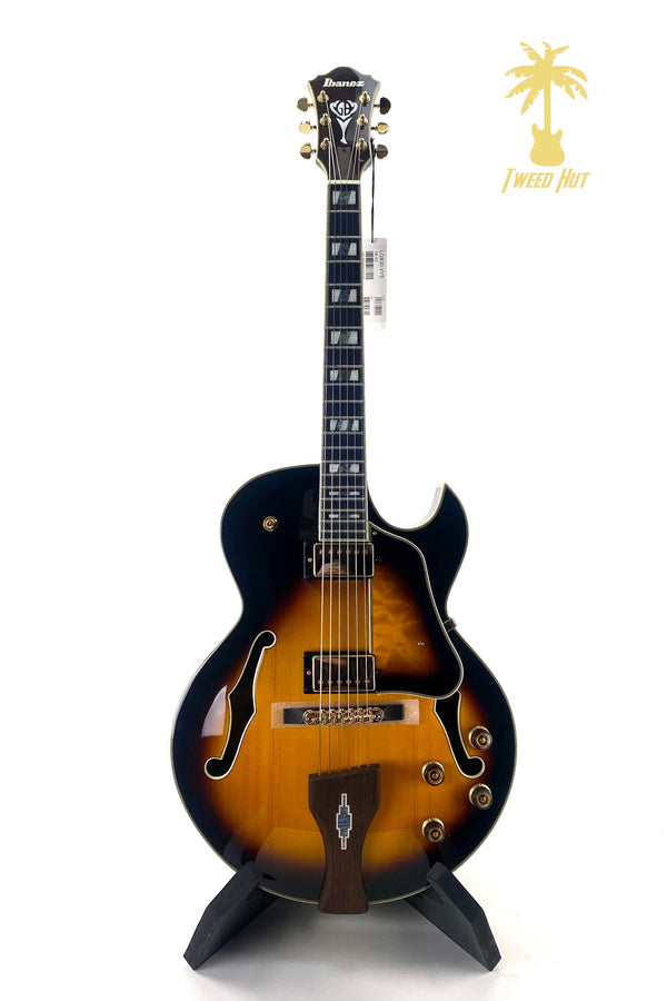 IBANEZ LGB30 GEORGE BENSON SIGNATURE MODEL - VINTAGE YELLOW SINBURST