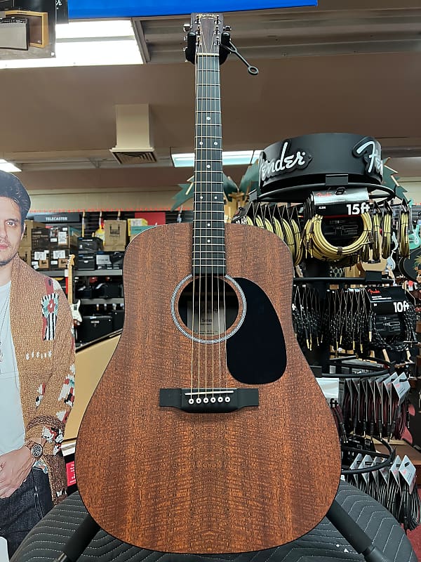 MARTIN D-X1E ACOUSTIC/ELECTRIC GUITAR-NATURAL MAHOGANY