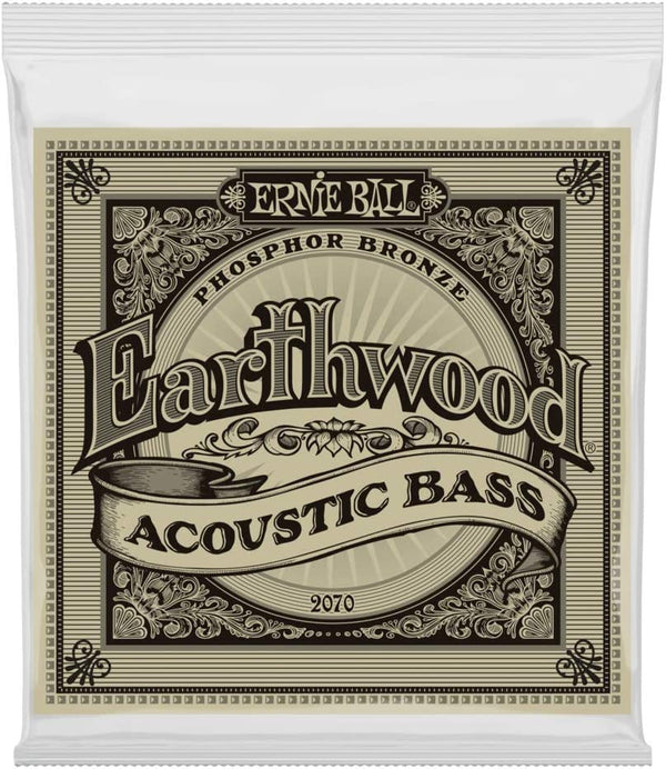 ERNIE BALL EARTHWOOD ACOUSTIC BASS STRINGS-45-95