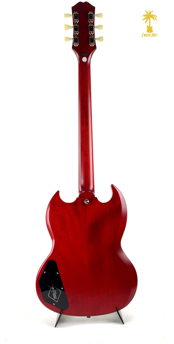 EPIPHONE '61 LES PAUL SG STANDARD-CHERRY-WITH CASE