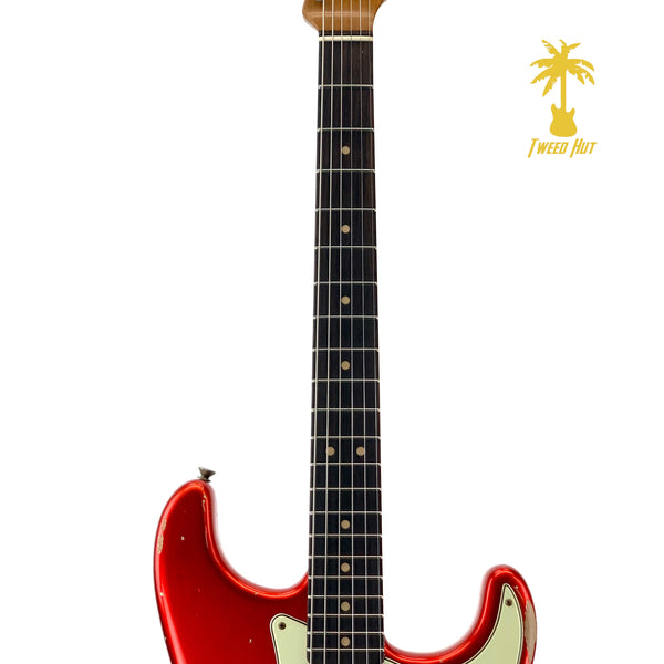 FENDER CUSTOM SHOP '63 STRATOCASTER RELIC-CANDY APPLE RED