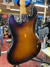 FENDER 60TH ANNIVERSARY ROAD WORN JAZZ BASS, PAU FERRO-3-COLOR SUNBURST