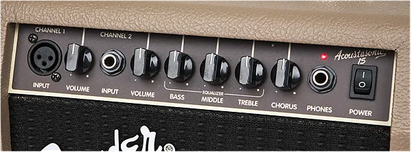 FENDER ACOUSTASONIC 15-ACOUSTIC GUITAR AMPLIFIER