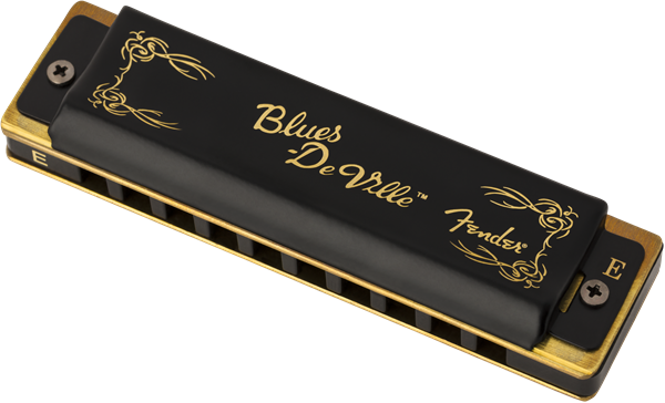 FENDER BLUES DEVILLE HARMONICA-KEY OF E